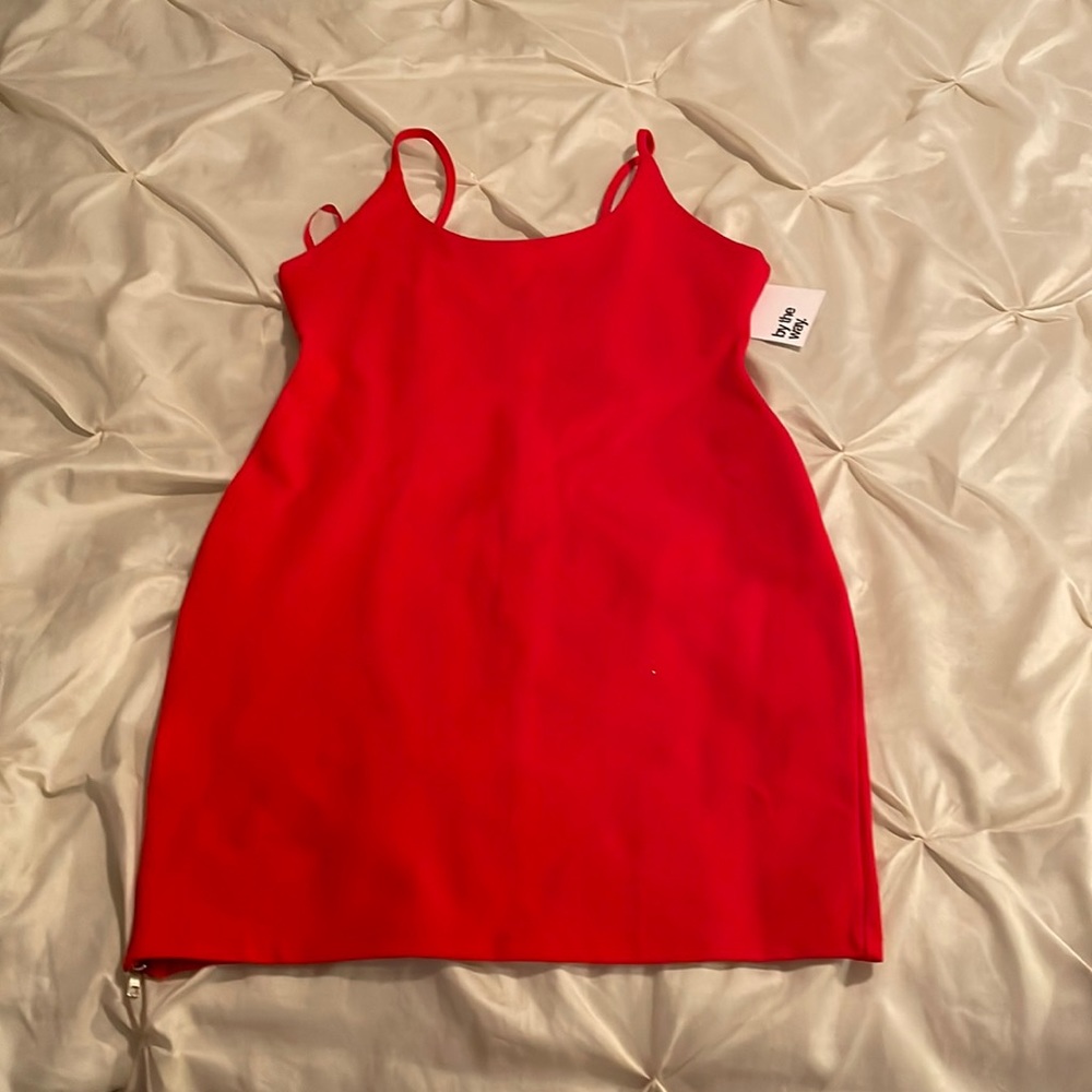 Red dress. Bought from Revolve, brand By the Way. Size medium. Never worn